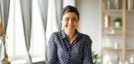 An image of an individual smiling.