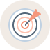 Icon depicting unique audience within a larger data set