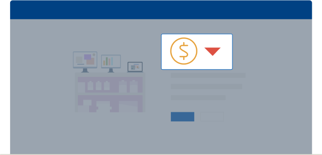 Illustration of a post sale offer browser screen 