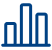 Icon representing stages of the marketing funnel